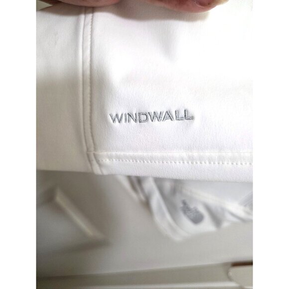 The North Face White Full-Zip Wind wall Softshell Jacket Women's L Polyester - Picture 6 of 10